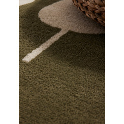 Dětský koberec Adventures 106215 Green Cream