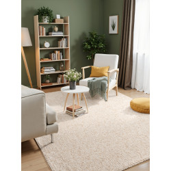 Kusový koberec Tundra 106228 Cream z kolekce Elle