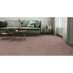 Metrážový koberec Ester / 94 Červenohnědá, zátěžový