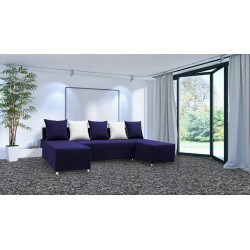 Metrážový koberec Mammut 8028 charcoal, zátěžový