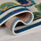 Běhoun Miami Beach Floral Blue – na ven i na doma