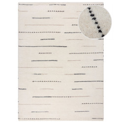 Kusový koberec Dottie Linear Black/White