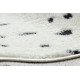 AKCE: 200x290 cm Kusový koberec Mode 8508 cream/black
