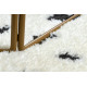 AKCE: 200x290 cm Kusový koberec Mode 8508 cream/black