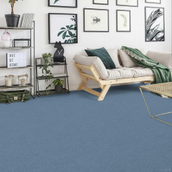 Metrážový koberec Bingo 3R33 světle modrý