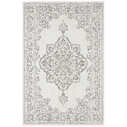 AKCE: 240x340 cm Kusový koberec Beach 103855 Cream/Grey/Anthracite – na ven i na doma
