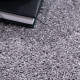 AKCE: 190x320 cm Kusový koberec Velur Ultra stříbrný - obšitý ze všech stran