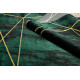 AKCE: 240x330 cm Kusový koberec Emerald 1022 green and gold