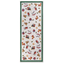 DOPRODEJ: 80x200 cm Běhoun Villeroy & Boch Toy's delight s potiskem 106193 Green, Multicolor