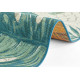 AKCE: 200x285 cm Kusový koberec Flair 105618 Tropical Leaves Turqouise – na ven i na doma