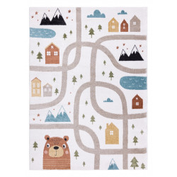 AKCE: POŠKOZENÝ: 240x330 Dětský kusový koberec Fun Polar cream