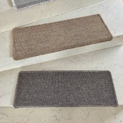 Nášlapy na schody Nature NEW hnědá obdélník, samolepící