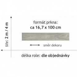 PVC podlaha - lino Master X Premium 3809