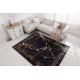 AKCE: 120x170 cm Kusový koberec Miro 51333.801 Marble black / gold