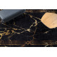 AKCE: 120x170 cm Kusový koberec Miro 51333.801 Marble black / gold