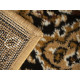 AKCE: 131x100 cm Běhoun na míru TEHERAN T-102 beige - obšitý ze všech stran