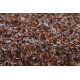 AKCE: 188x417 cm Metrážový koberec Santana čokoládová s podkladem gel, zátěžový