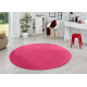 DOPRODEJ: 133x133 (průměr) kruh cm Kusový koberec Fancy 103011 Pink - růžový kruh