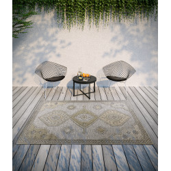 AKCE: 115x170 cm Kusový koberec Villeroy & Boch 106079 Brown – na ven i na doma