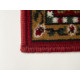 AKCE: 250x120 cm Běhoun na míru TEHERAN T-102 red - obšitý ze všech stran