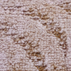 Kusový koberec Scroll béžový kruh