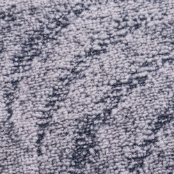 Kusový koberec Scroll šedý kruh