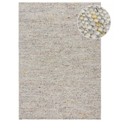 AKCE: 120x170 cm Ručně tkaný kusový koberec Minerals Black/White