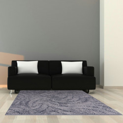 Kusový koberec Scroll šedý čtverec