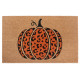 DOPRODEJ: 45x70 cm Rohožka Halloween oranžová tykev 105706 - na ven i na doma