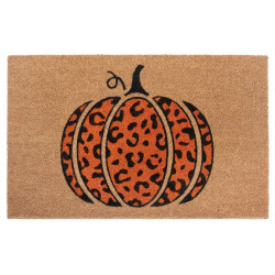 DOPRODEJ: 45x70 cm Rohožka Halloween oranžová tykev 105706 - na ven i na doma