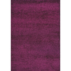 AKCE: 200x290 cm Kusový Koberec Shaggy Plus Purple 957
