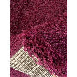AKCE: 200x290 cm Kusový Koberec Shaggy Plus Purple 957