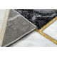 AKCE: 160x220 cm Kusový koberec Emerald 1015 black and gold