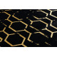 AKCE: 180x270 cm Kusový koberec Gloss 407C 86 black/gold
