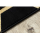 AKCE: 180x270 cm Kusový koberec Gloss 407C 86 black/gold
