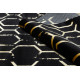 AKCE: 180x270 cm Kusový koberec Gloss 407C 86 black/gold