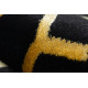 AKCE: 180x270 cm Kusový koberec Gloss 407C 86 black/gold