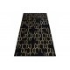 AKCE: 180x270 cm Kusový koberec Gloss 407C 86 black/gold