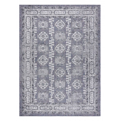 AKCE: 80x150 cm Kusový koberec Sion Sisal Ornament 2832 blue/pink/ecru – na ven i na doma