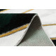 AKCE: 80x150 cm Kusový koberec Emerald 1015 green and gold