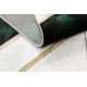 AKCE: 80x150 cm Kusový koberec Emerald 1015 green and gold