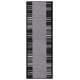 AKCE: 80x250 cm Protiskluzový běhoun na míru Zel 1016 Silver (Grey) - obšitý ze všech stran