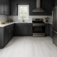AKCE: 221x180 cm PVC podlaha - lino AladinTex 150 Admiral Light grey