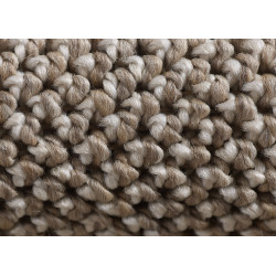 Kusový koberec Loom 4300 Brown kruh