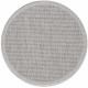 Kusový koberec Giza 1410 Grey kruh