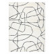 Kusový koberec Mode 8522 abstract cream/black
