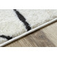 Kusový koberec Mode 8522 abstract cream/black