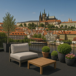 SUPER CENA: Černý univerzální koberec metrážní Budget