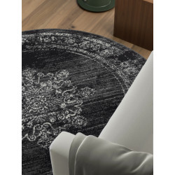 Kusový koberec Gloria Lydia 106253 Grey kruh