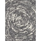 Kusový koberec Gloria Cavallo Creme Grey kruh